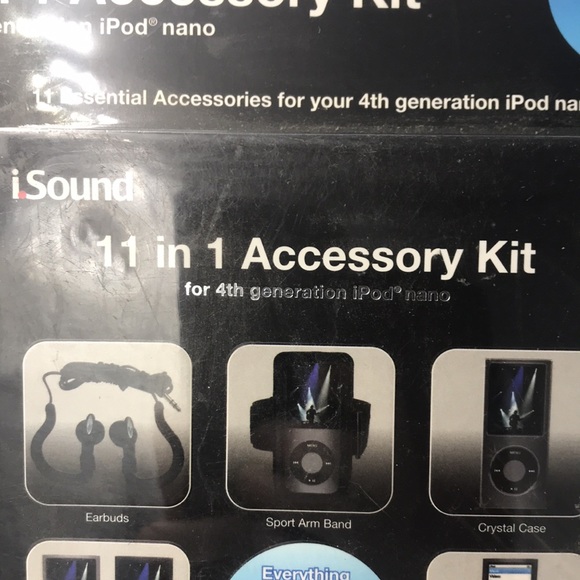 ISound Kit Sealed 11-in 1 Accessory Kit IPod Nano 4th Generation - Picture 5 of 6